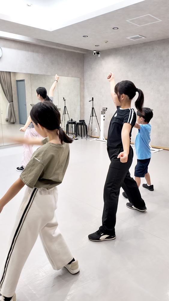 ダンスレッスンの様子